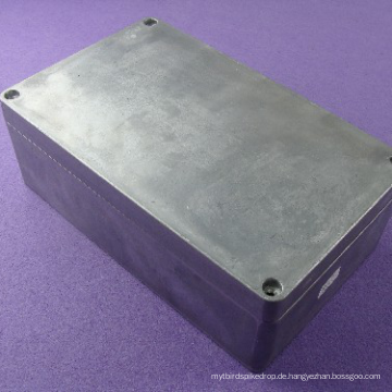 Kundenspezifisches Aluminium-Elektronikgehäuse integrierte Klemmenblöcke wasserdichtes Aluminiumgehäuse AWP511 mit Größe 260*160*90mm